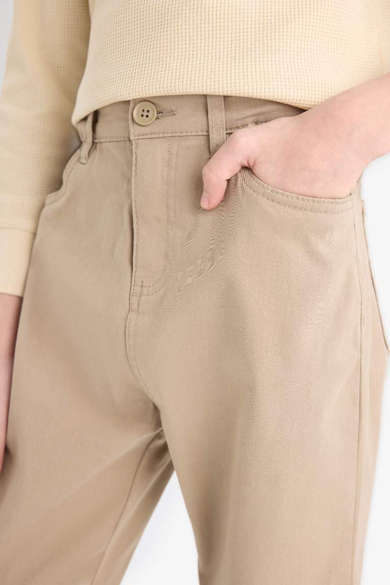 Erkek Çocuk Düz Paça Gabardin Pantolon