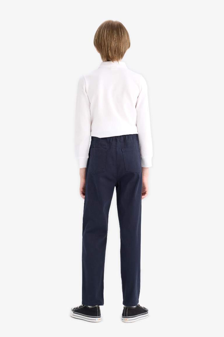 Erkek Çocuk Düz Paça Gabardin Pantolon