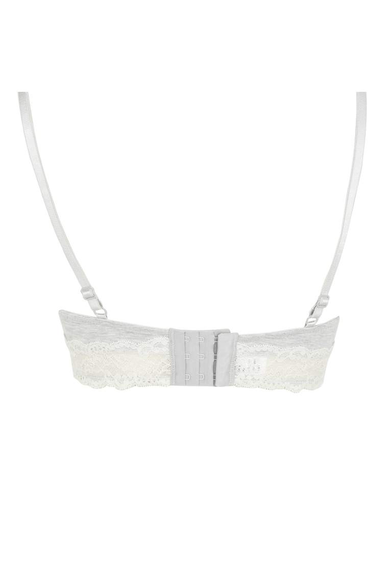 Fall in Love Dantel Detaylı Triangle Bralet