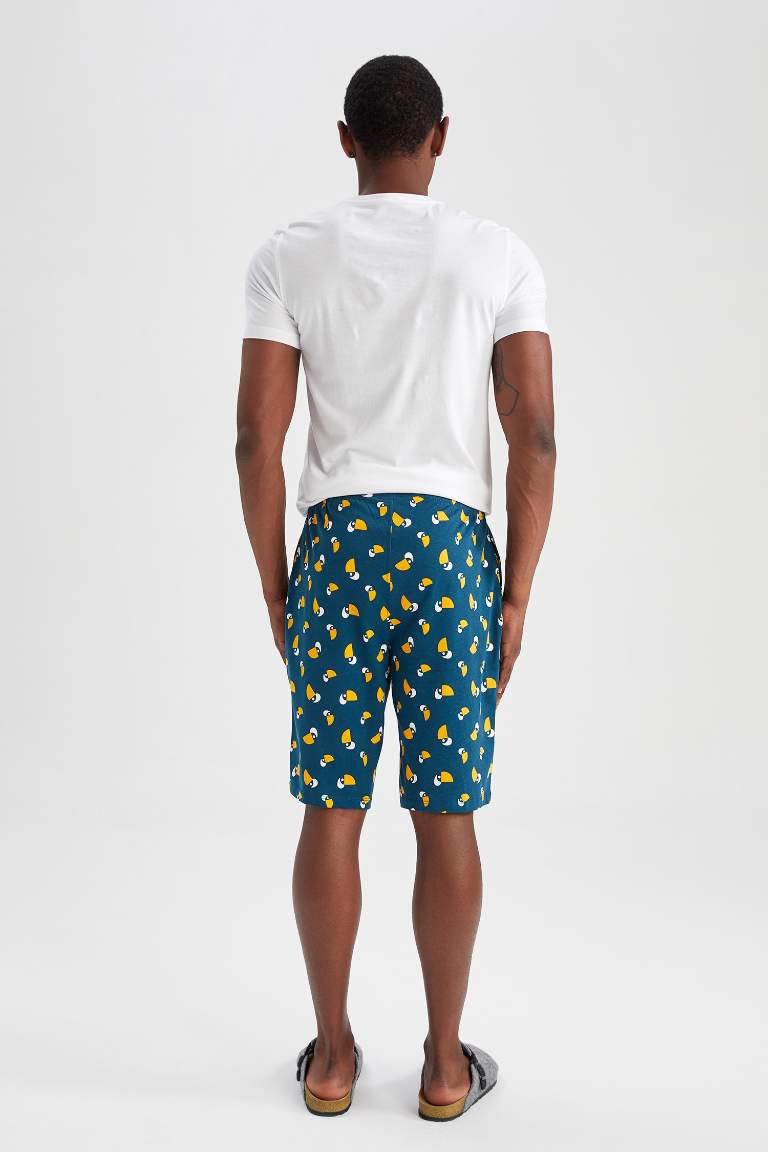 Regular Fit Desenli Pijama Altı