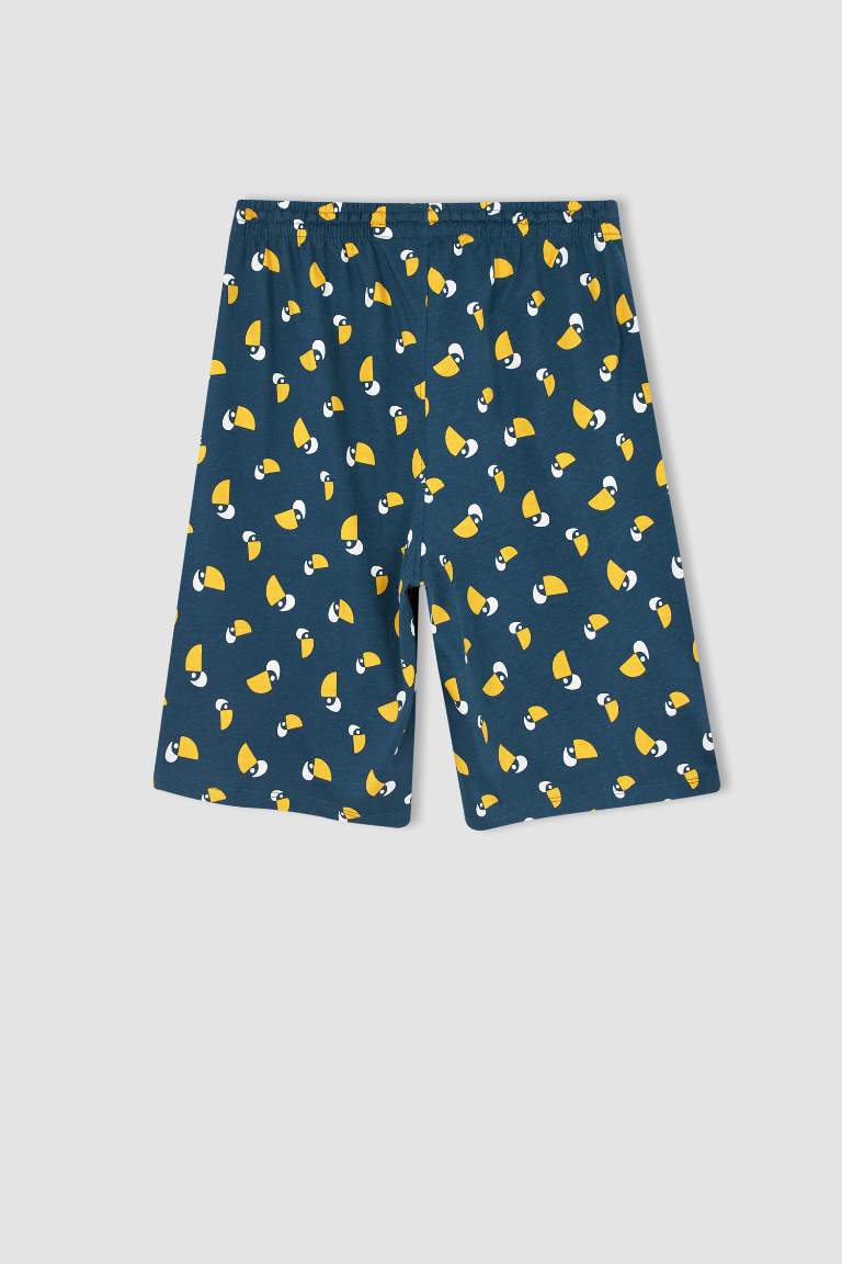 Regular Fit Desenli Pijama Altı