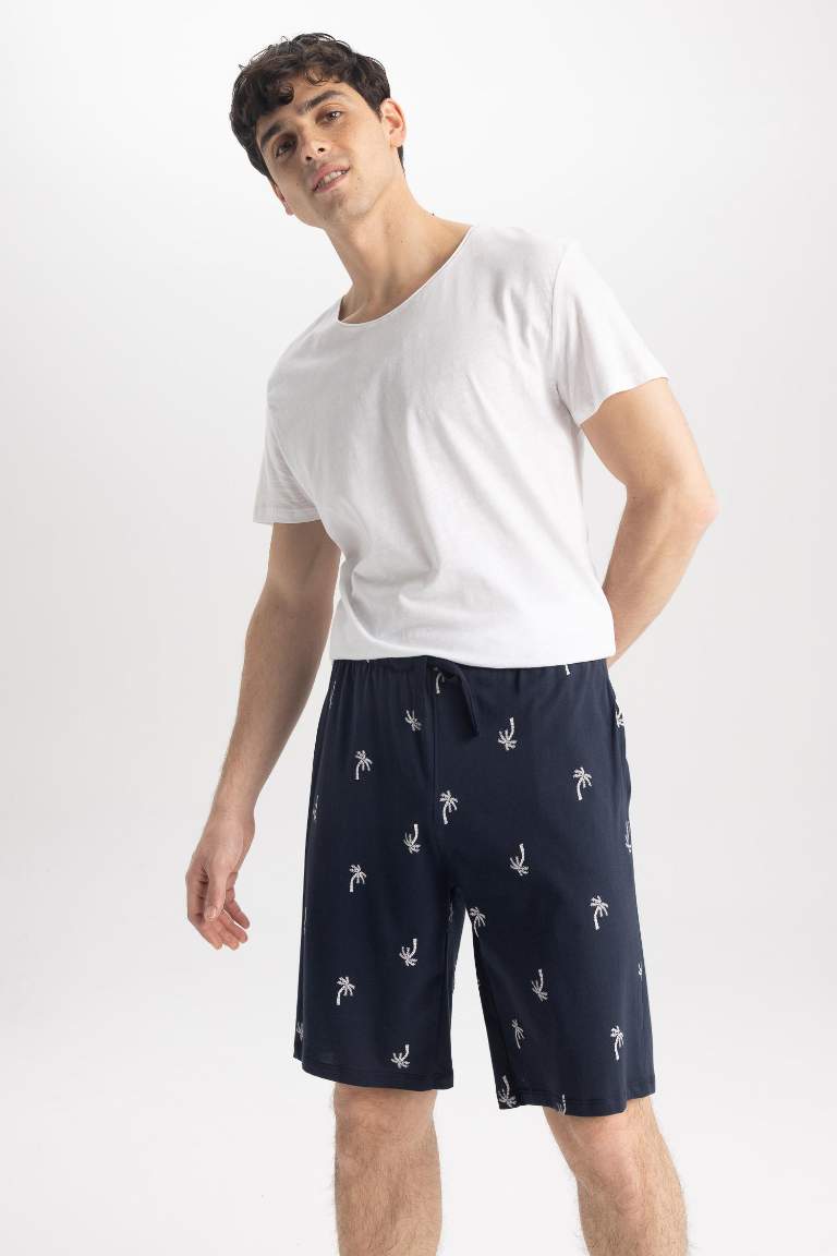 Regular Fit Desenli Pijama Altı