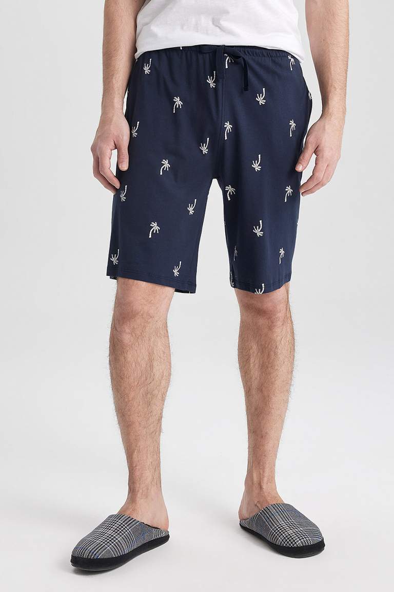 Regular Fit Desenli Pijama Altı