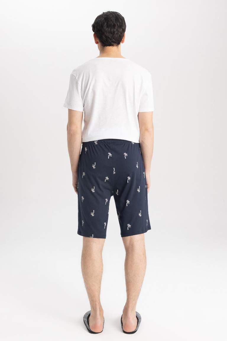 Regular Fit Desenli Pijama Altı