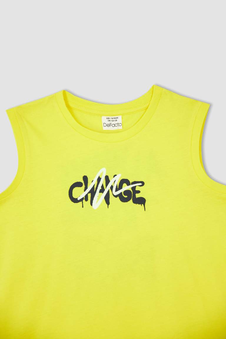 Boy Crew Neck Singlet