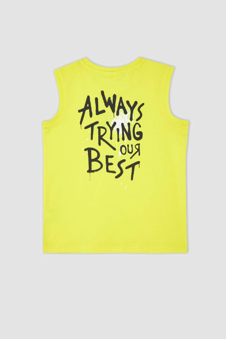 Boy Crew Neck Singlet