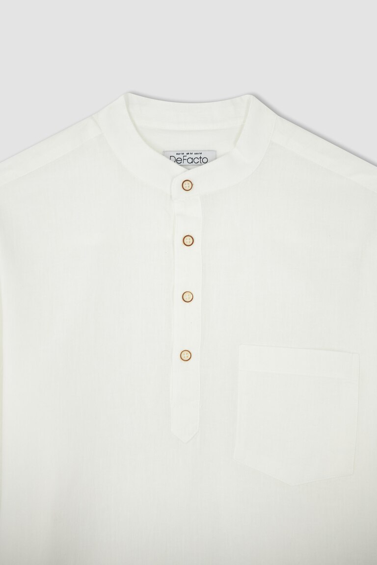 Chemise Travail Confort Chemise Homme Coton-lin à Carreaux