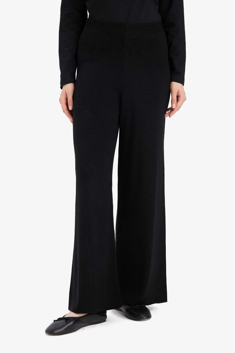 Relax Fit Geniş Bol Paça Pantolon