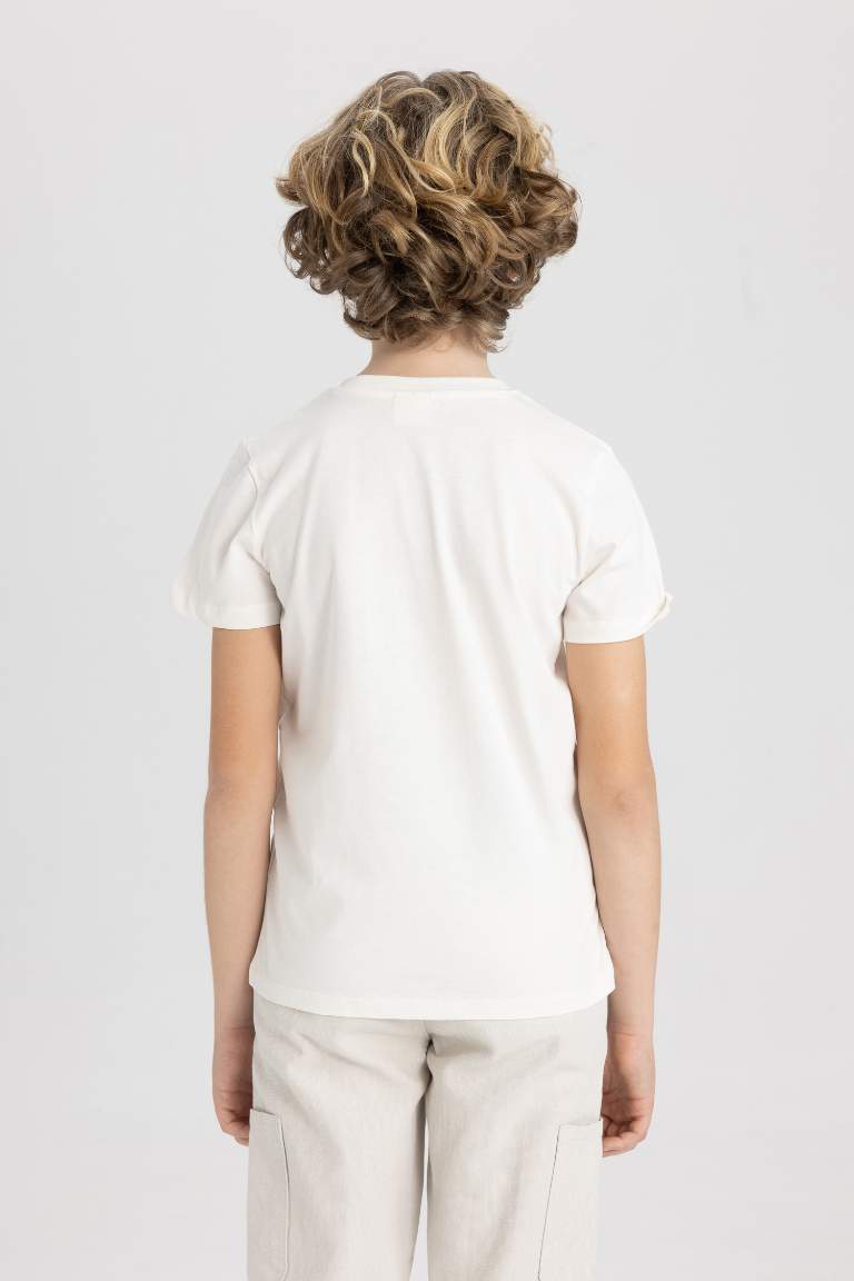 Boy Crew Neck Short Sleeve T-Shirt