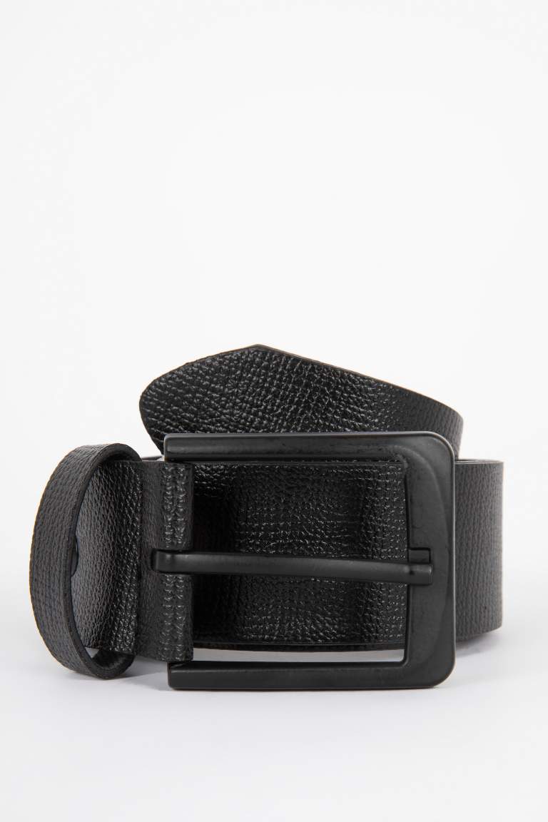 Faux Leather Belt