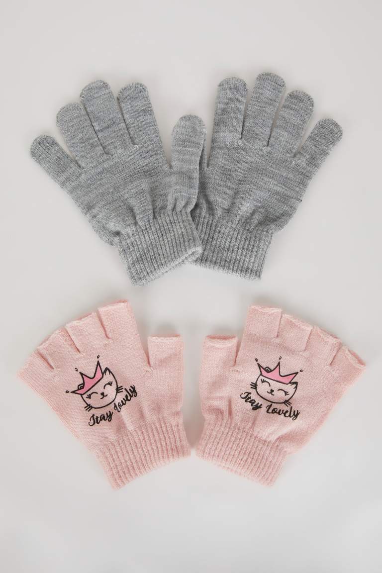 Gants Pour Fille - 2 Paires
