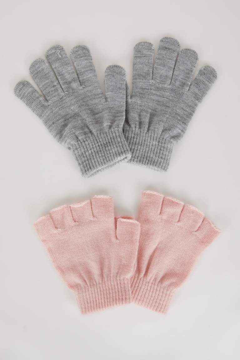 Gants Pour Fille - 2 Paires
