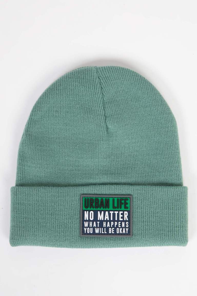 Boy Label Beanie