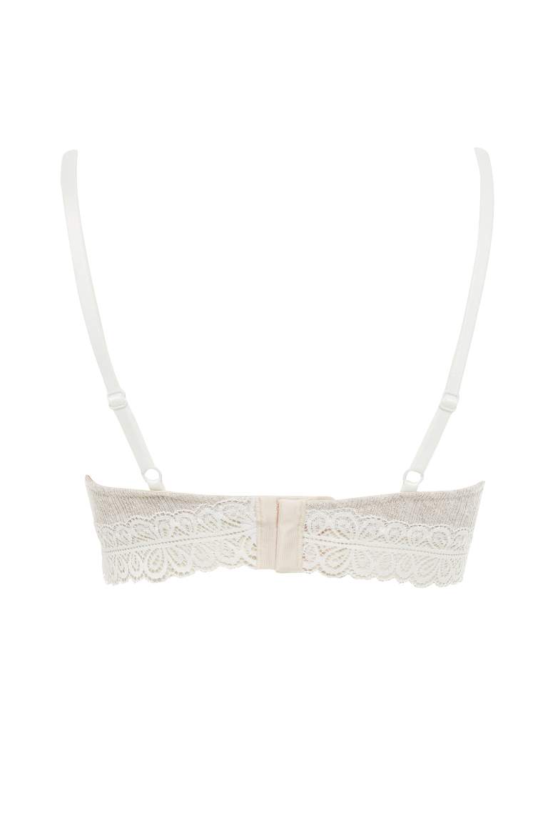 Lace Detail Triangle Bra