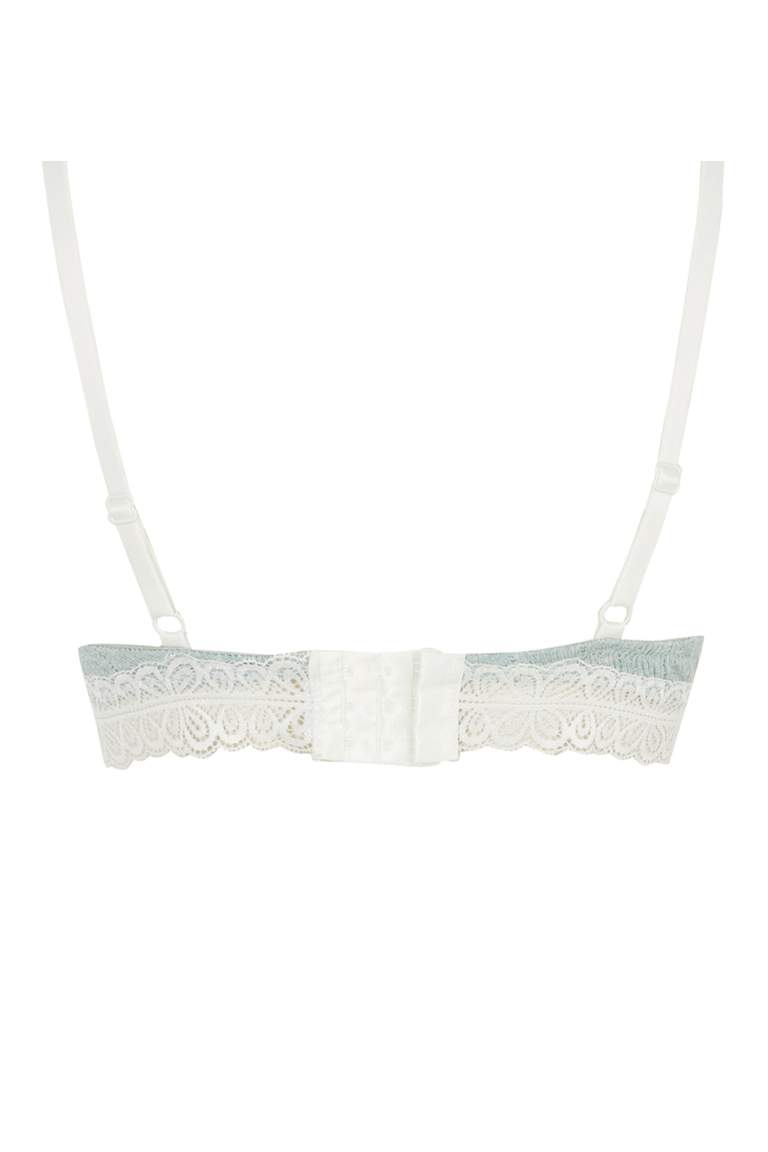 Lace Detail Triangle Bra