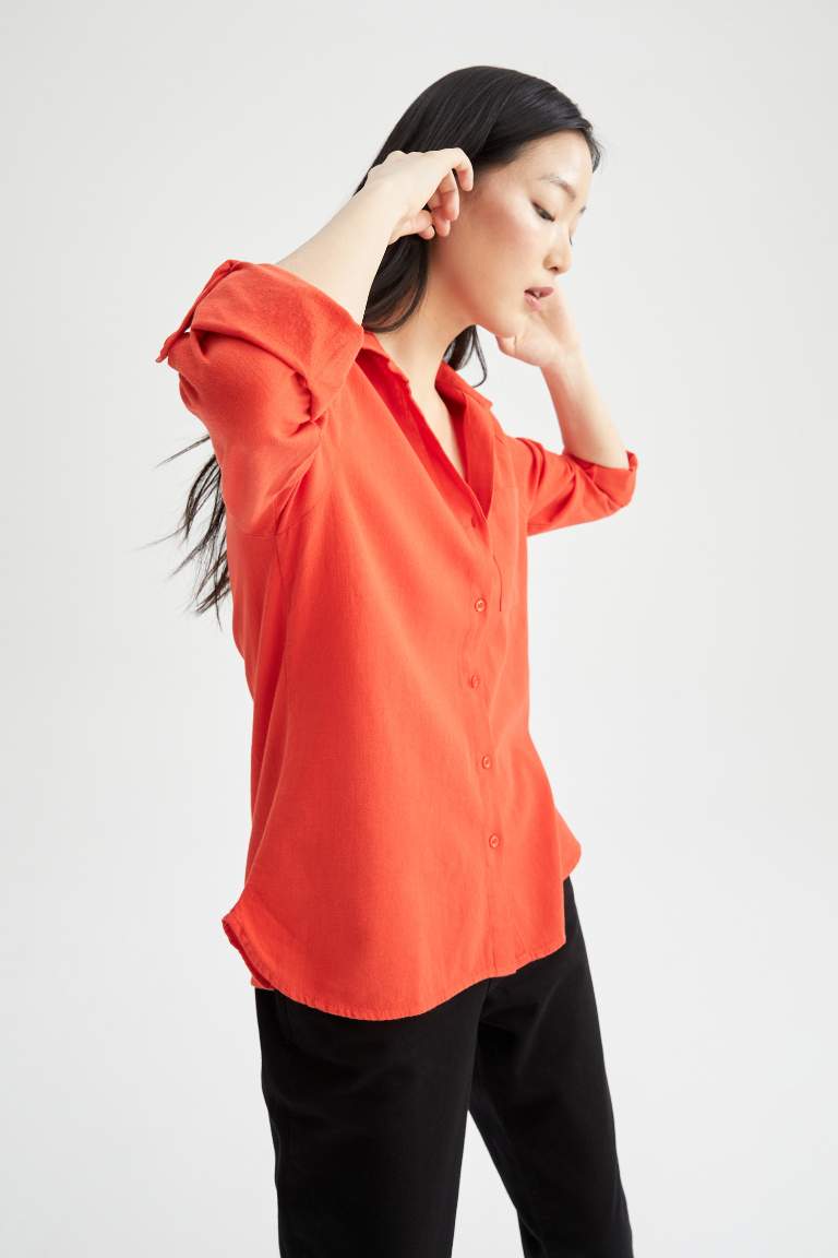 Relax Fit Long Sleeve Shirt