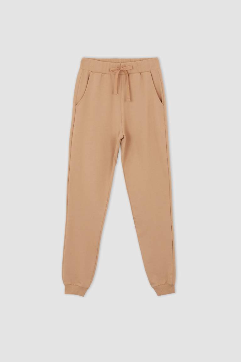 Relax Fit Tie Waist Joggers