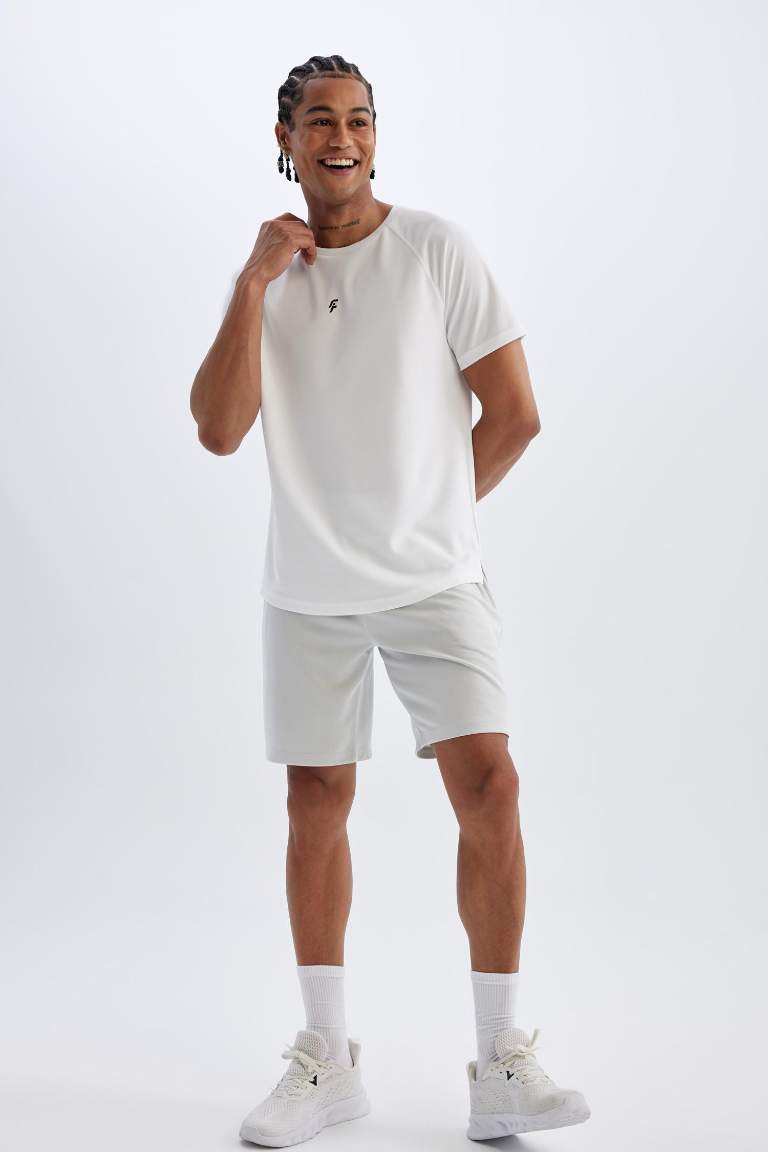 DeFactoFit Slim Fit Sports Standard Leg Shorts