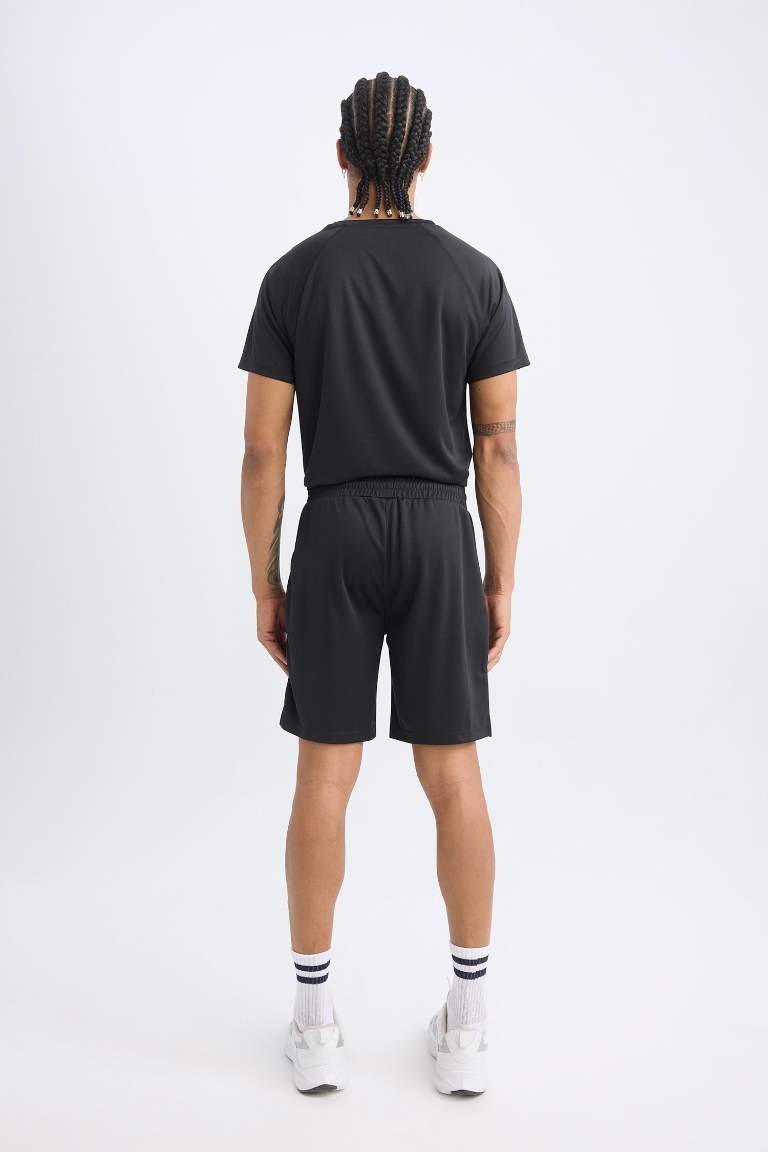 DeFactoFit Slim Fit Sports Standard Leg Shorts