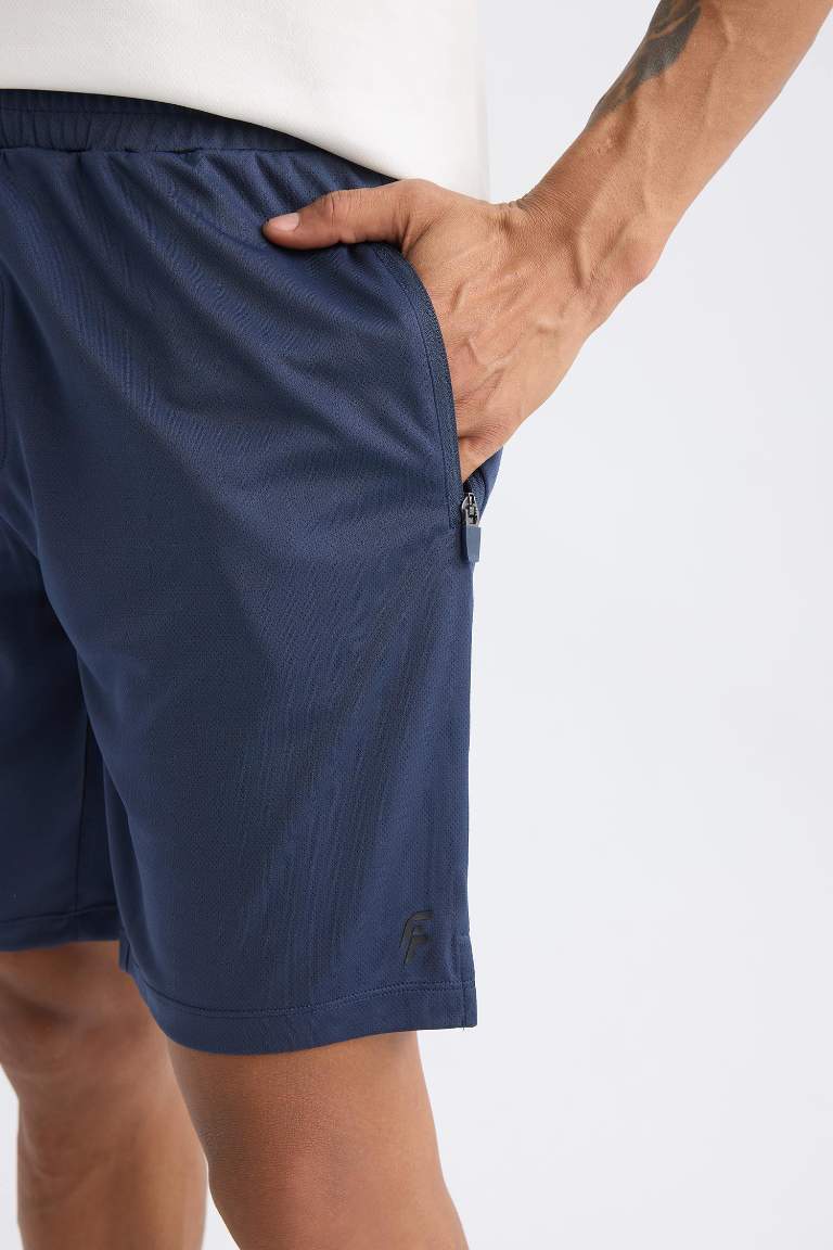 DeFactoFit Slim Fit Sports Standard Leg Shorts