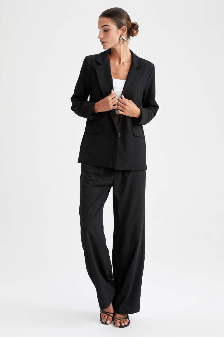 Regular Fit Blazer Ceket