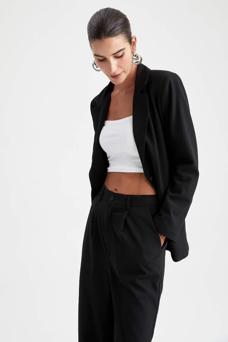 Regular Fit Blazer Ceket