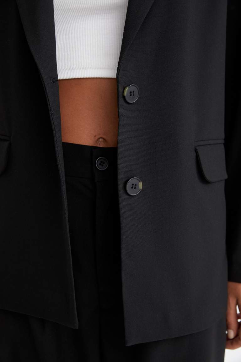 Regular Fit Blazer Ceket