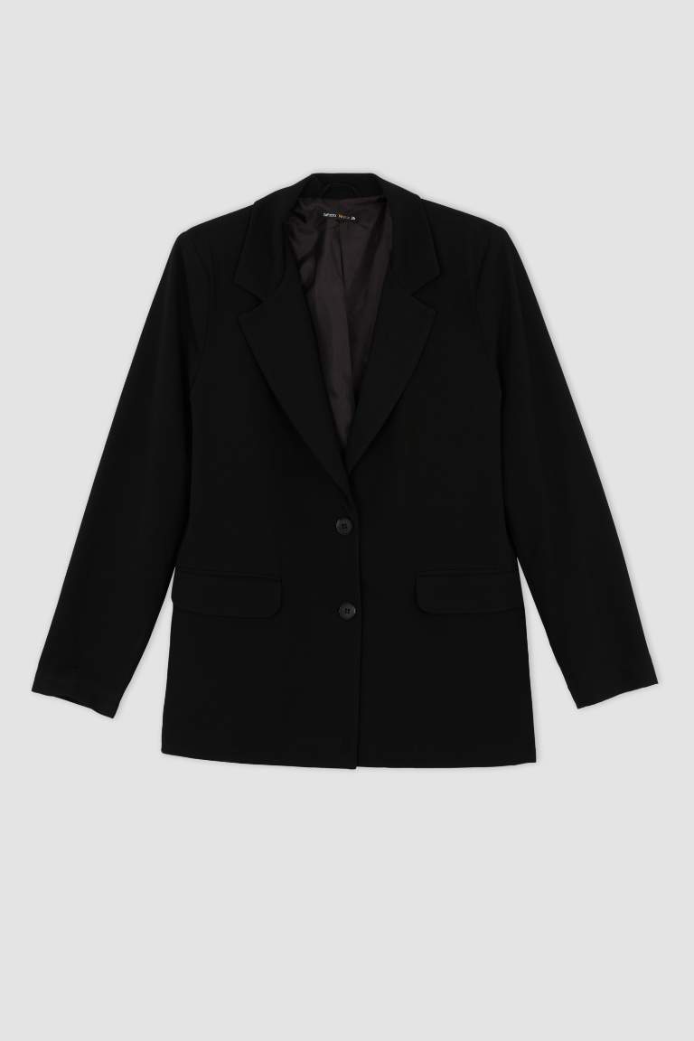 Regular Fit Blazer Ceket