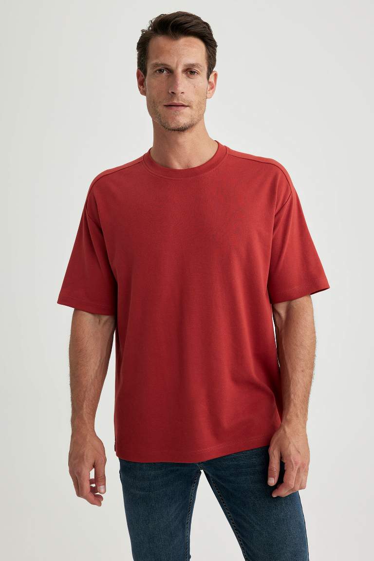 Oversize Fit Crew Neck T-Shirt