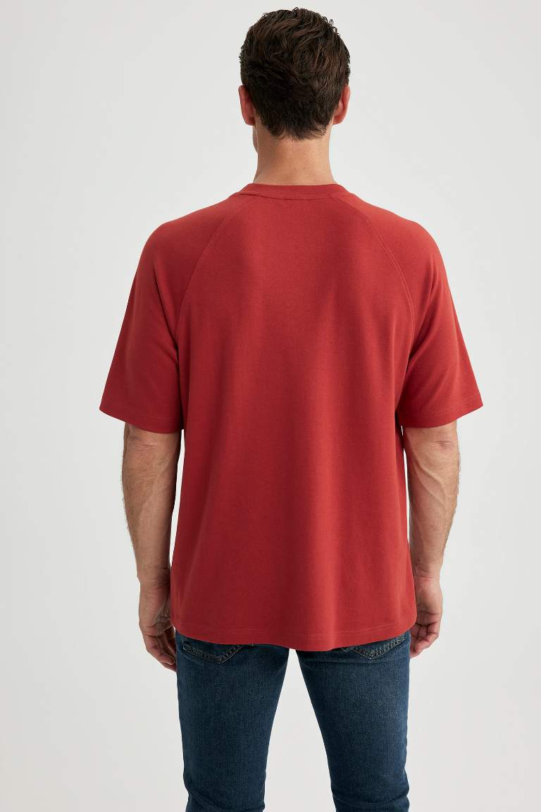 Oversize Fit Crew Neck T-Shirt