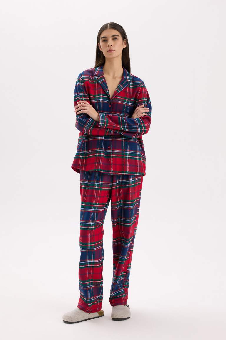 Ensemble Pyjama à carreaux en flanelle de Fall in Love