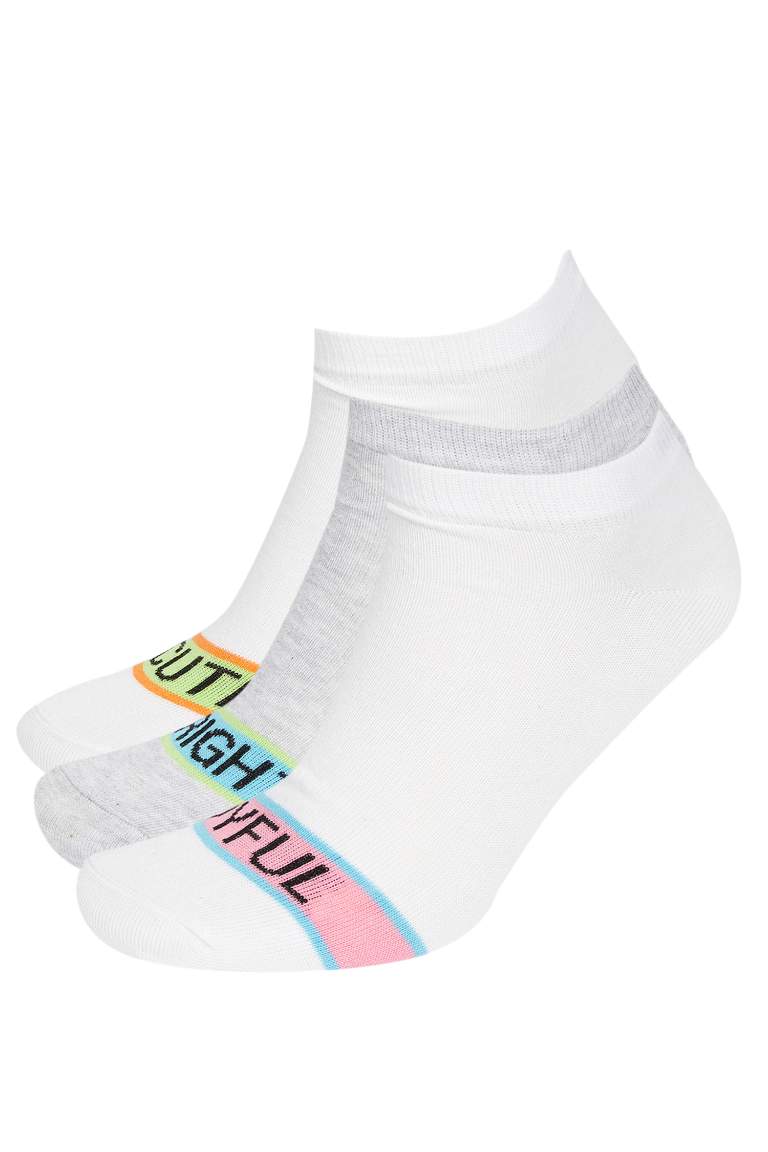 Lot De 3 Paires De Chaussettes En Coton Pour Femme