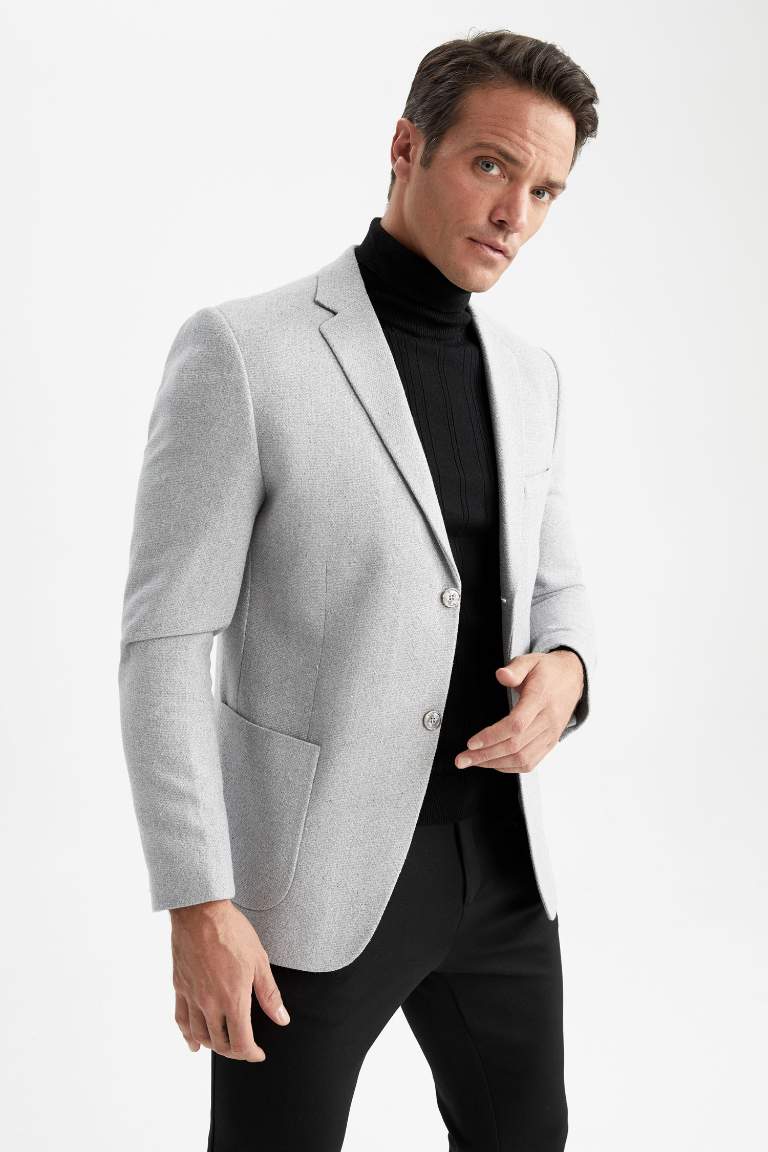 Modern Fit Lined Blazer