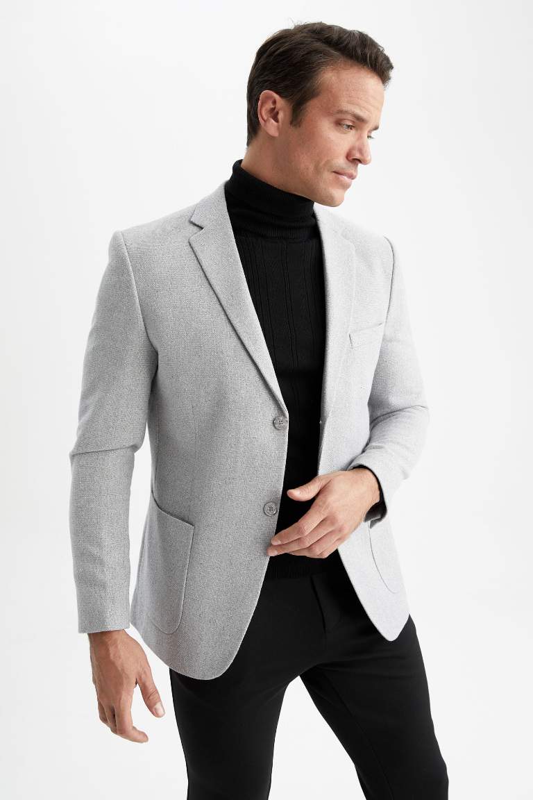 Modern Fit Lined Blazer