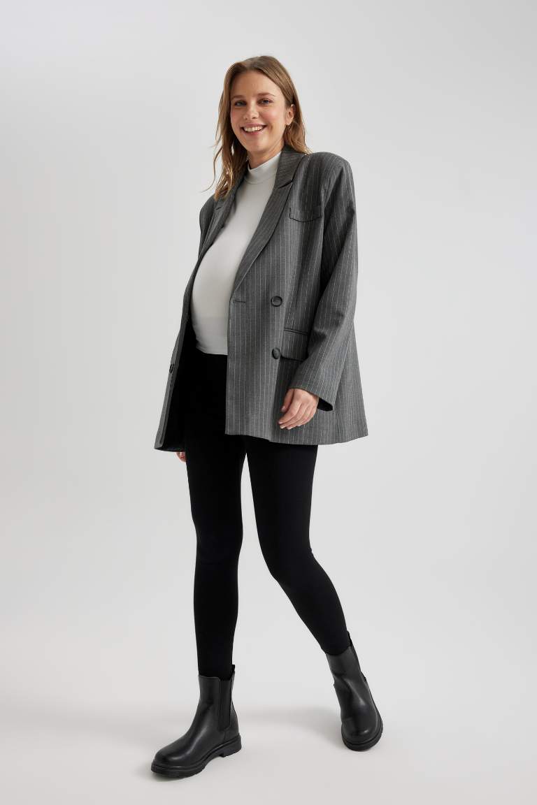 Skinny Fit High Waist Maternity Leggings
