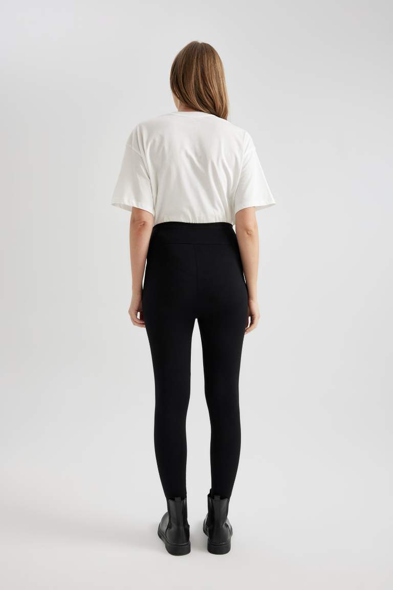 Skinny Fit High Waist Maternity Leggings
