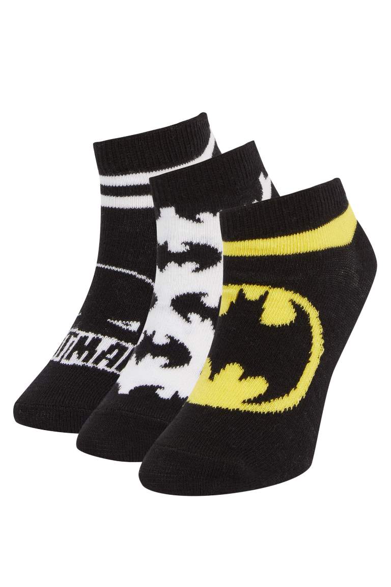 Boy Batman Licence 3 piece Short Socks