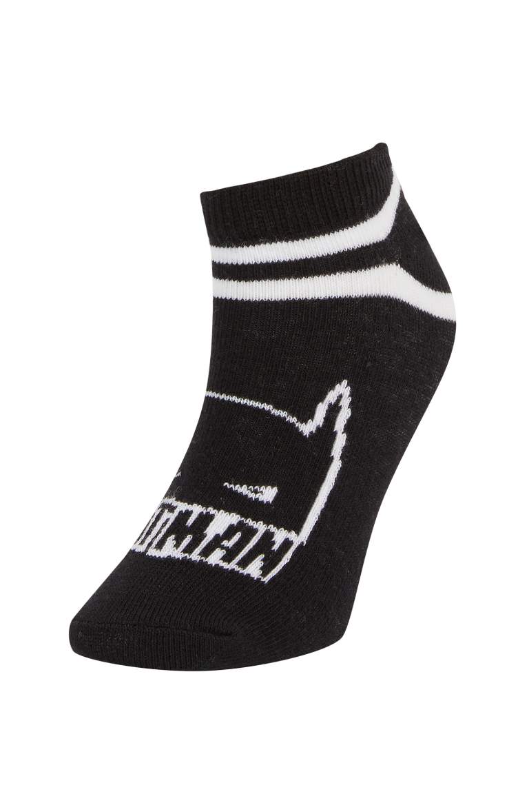 Lot de 3 paires de Chaussettes Courtes Batman en Coton pour Garçon