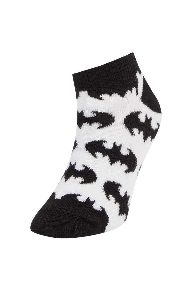 Lot de 3 paires de Chaussettes Courtes Batman en Coton pour Garçon