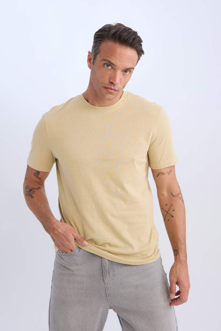 New Regular Fit Crew Neck T-Shirt