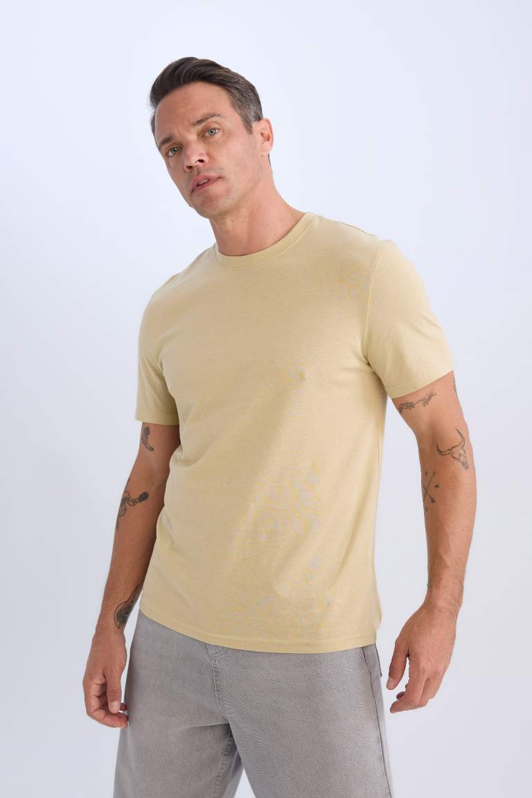 New Regular Fit Crew Neck T-Shirt