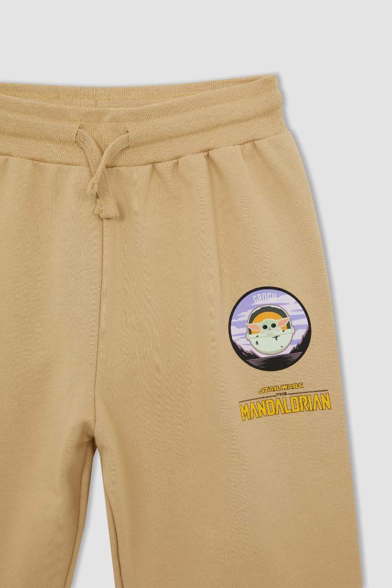 Boy Tie Waist Star Wars Print Joggers