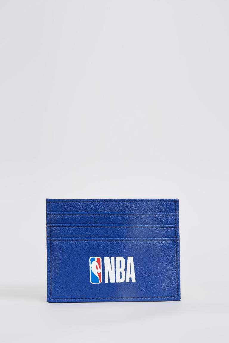 Erkek NBA Lisanslı Suni Deri Kartvizitlik