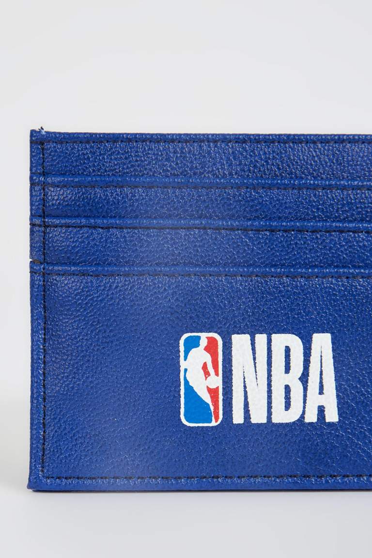 Erkek NBA Lisanslı Suni Deri Kartvizitlik