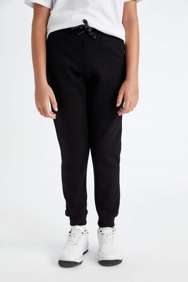 Boy Black School Sweatpants