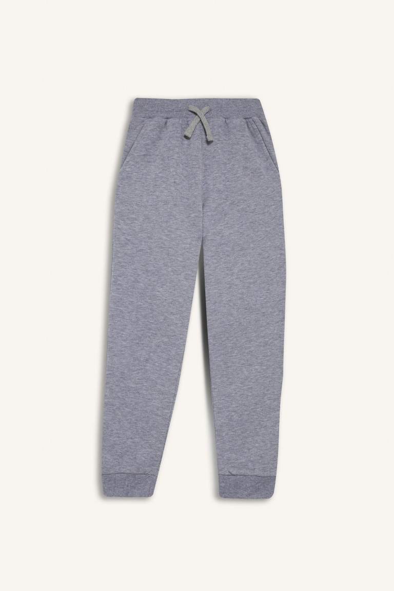 Boy Elastic Waist School Sweatpants