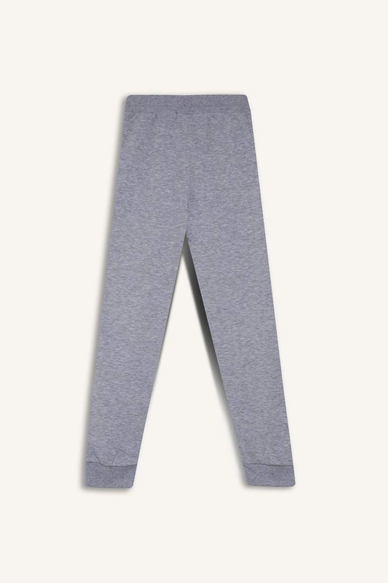 Boy Elastic Waist School Sweatpants