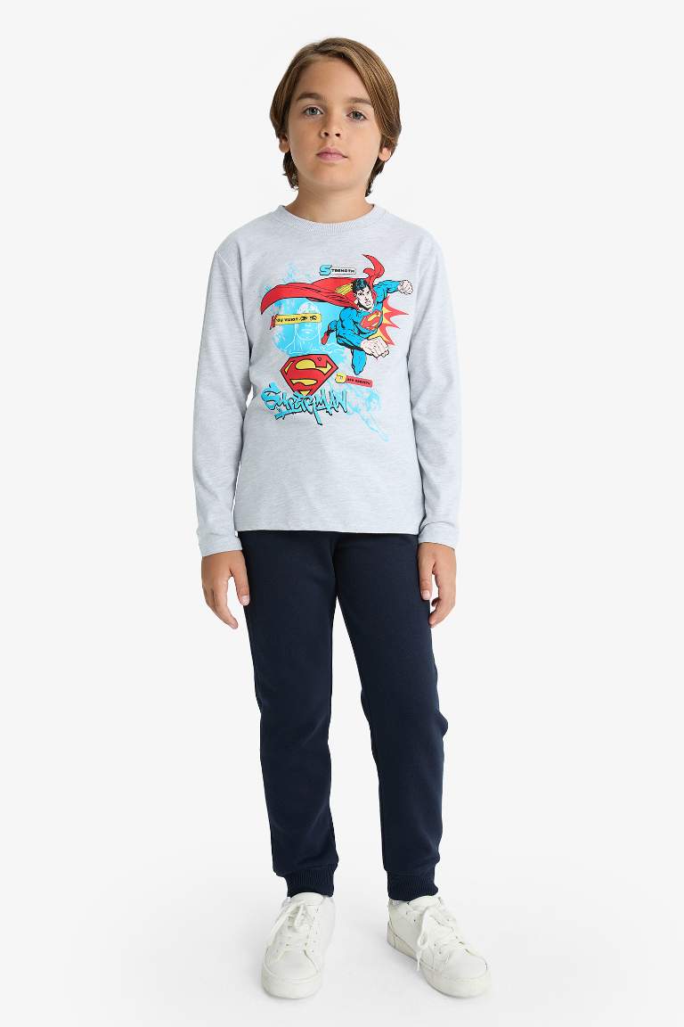 Boy Navy Blue School Sweatpants