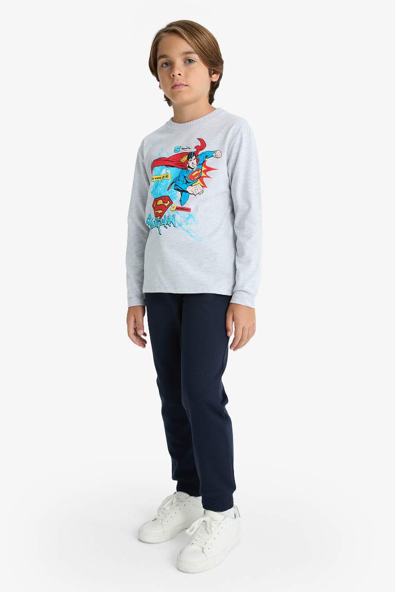 Boy Navy Blue School Sweatpants