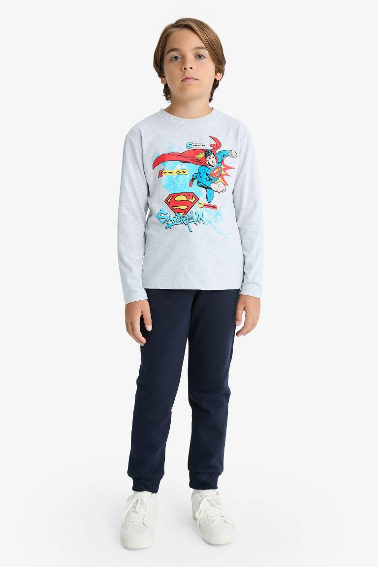 Boy Navy Blue School Sweatpants